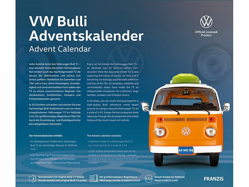 Adventskalender - VW Bulli