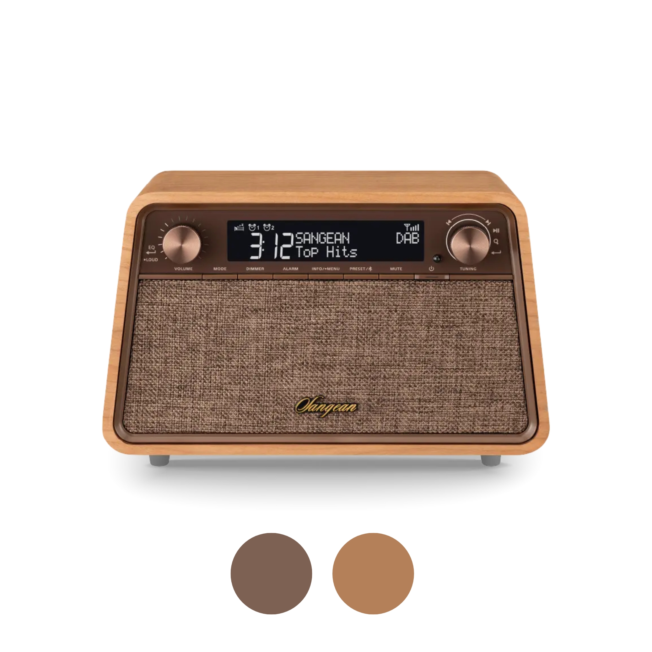 Radio aus Holz – Premium-Retro