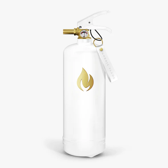 Design-Feuerlöscher | Gold Edition