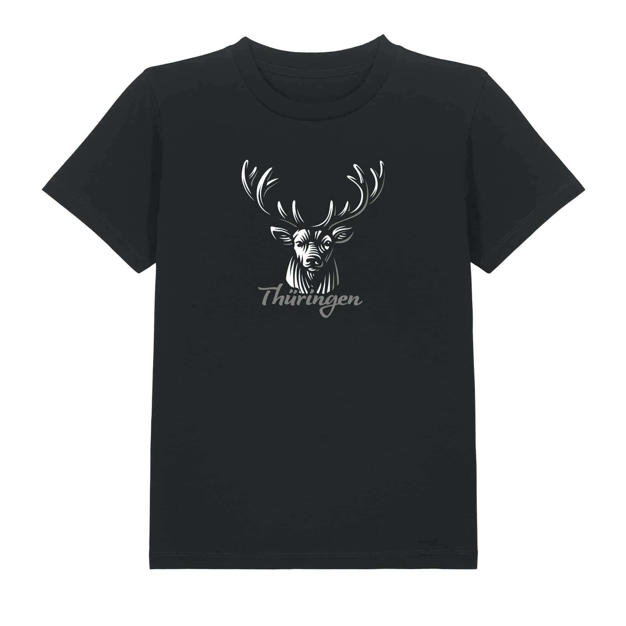 T-Shirt Thüringen Hirsch für Kinder