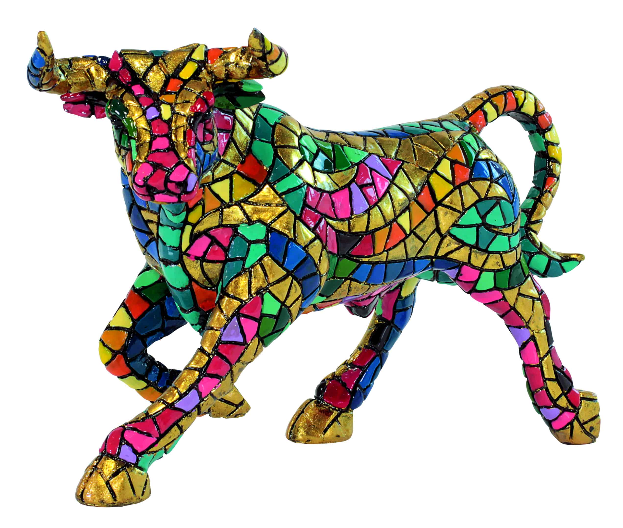 Mosaikfigur El Toro Mosaico II