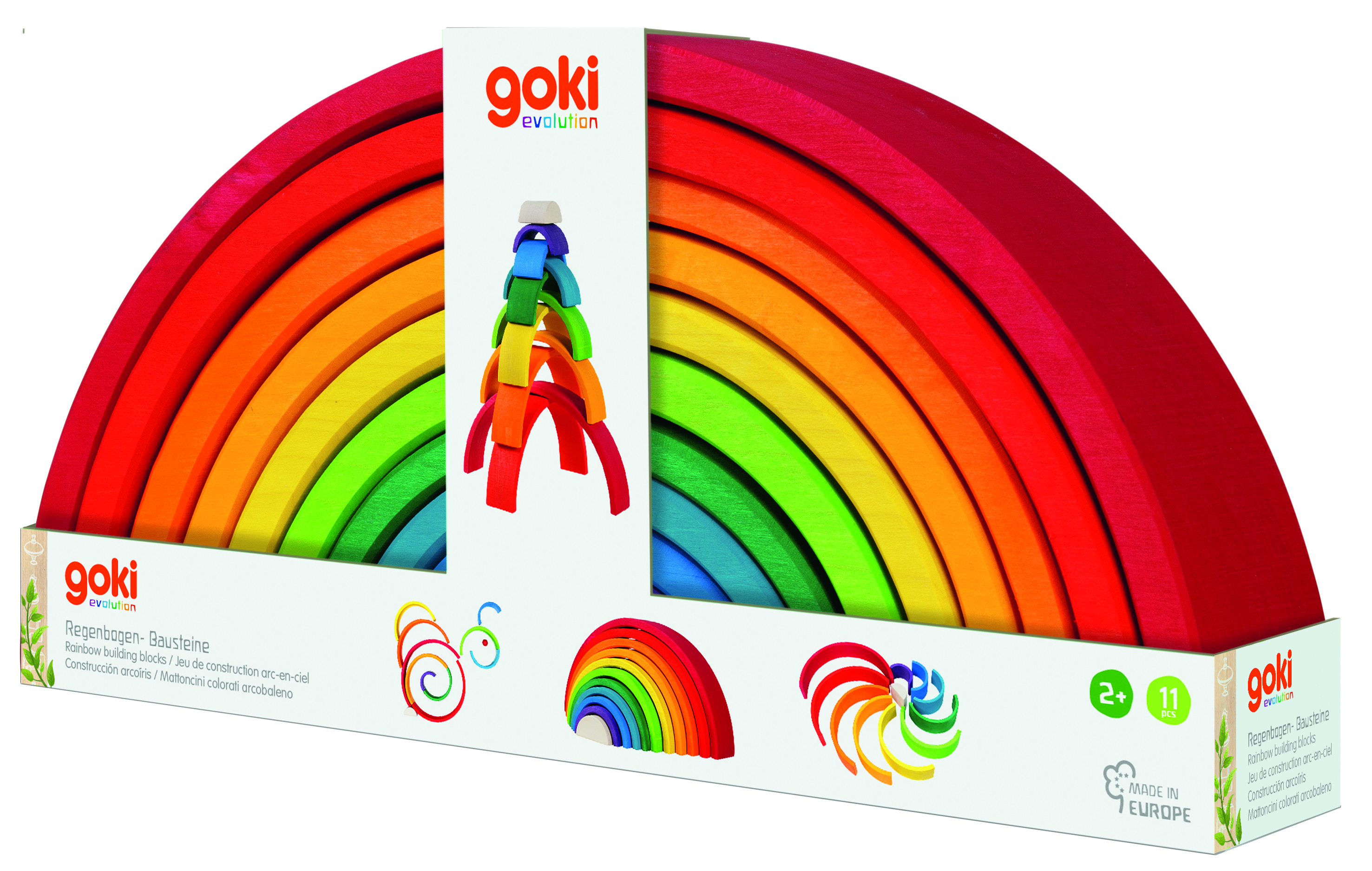 Goki Bausteine Regenbogen