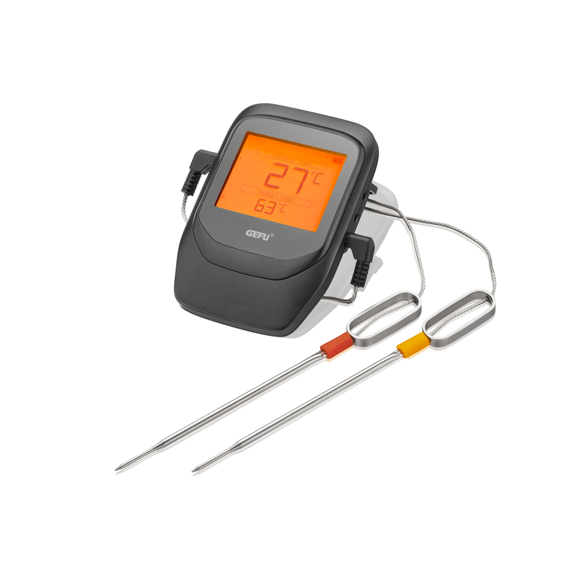 Grill- und Bratenthermometer 6 Kanal inkl. 2 Sonden – CONTROL+