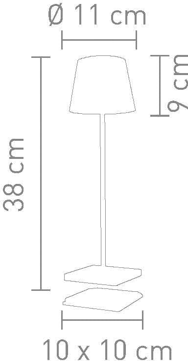 LED-Leuchte TROLL mit Akku