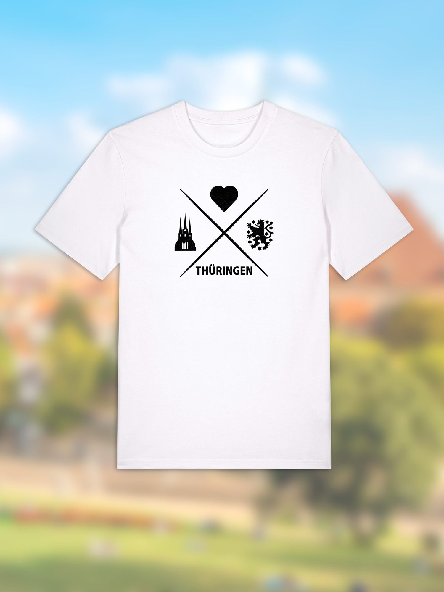 T-Shirt Thüringensymbole