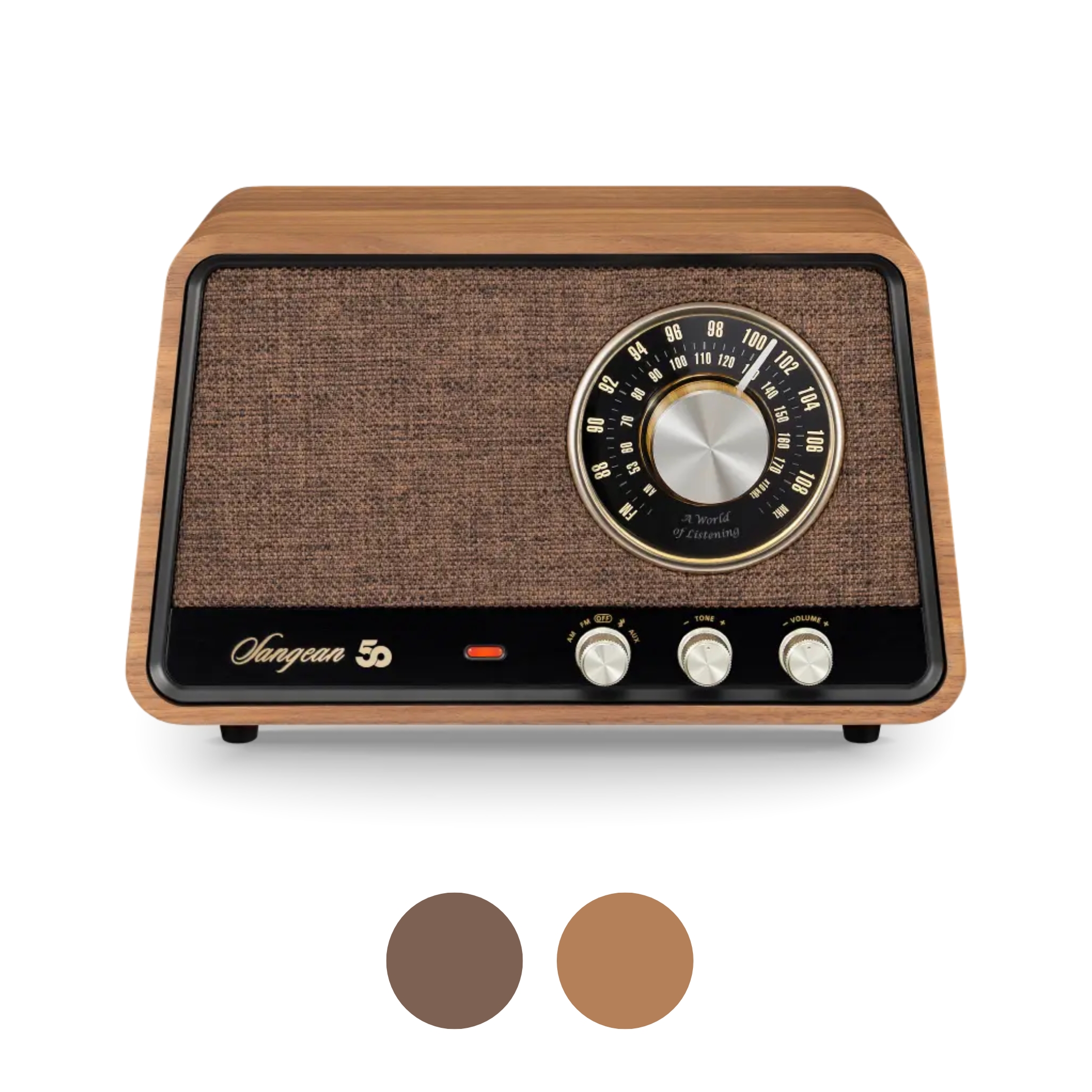 Radio aus Holz – Retro