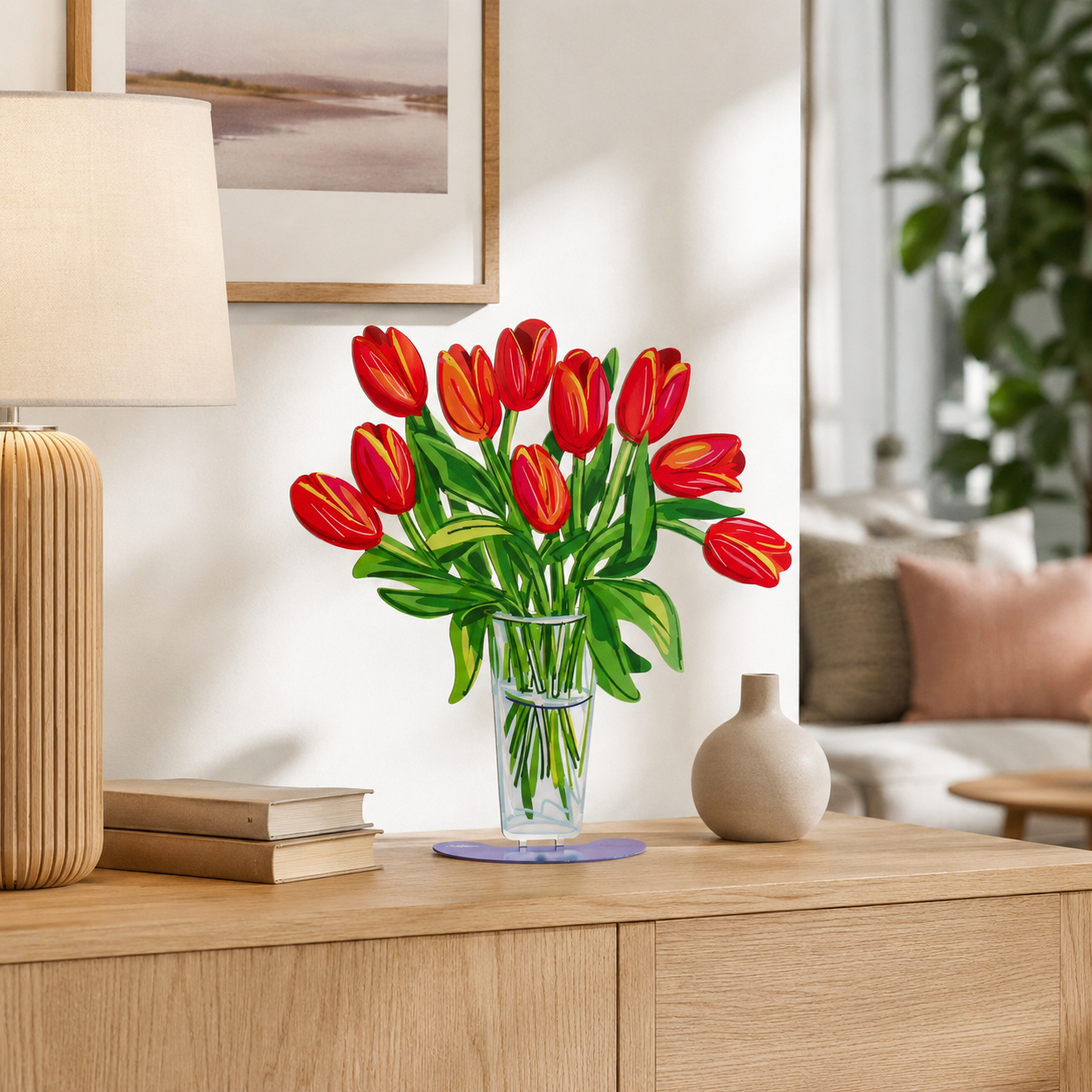 Skulptur | "Tulips", doppelseitig – David Gerstein