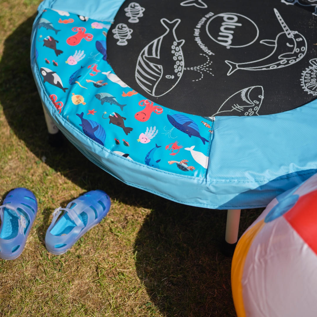 Trampolin "Junior Bouncer" mit Meeres-Sound