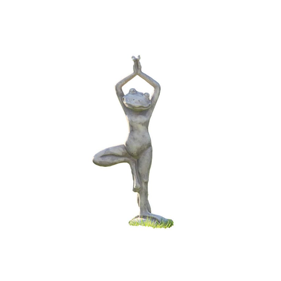 Gartenskulptur | YOGA-FROSCH – Der Baum
