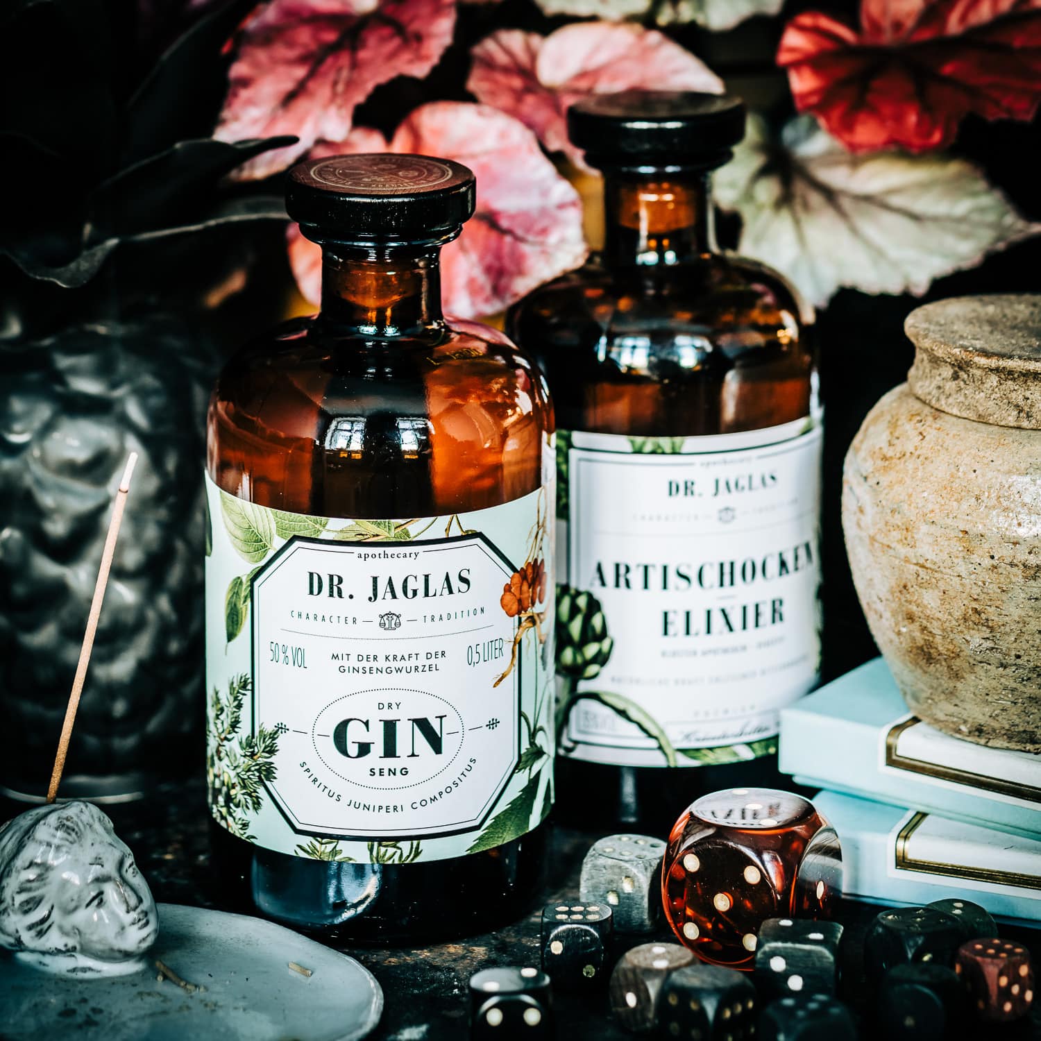 Dry Gin mit Ginseng – Navy Gin 