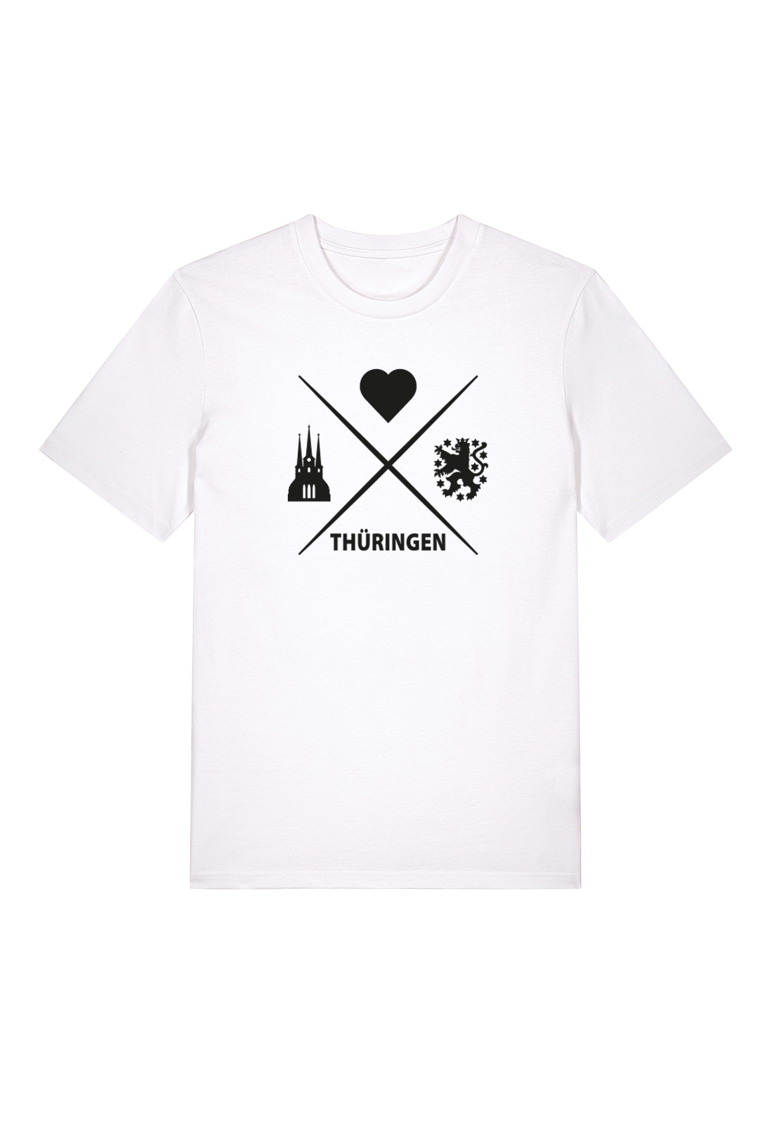 T-Shirt Thüringensymbole