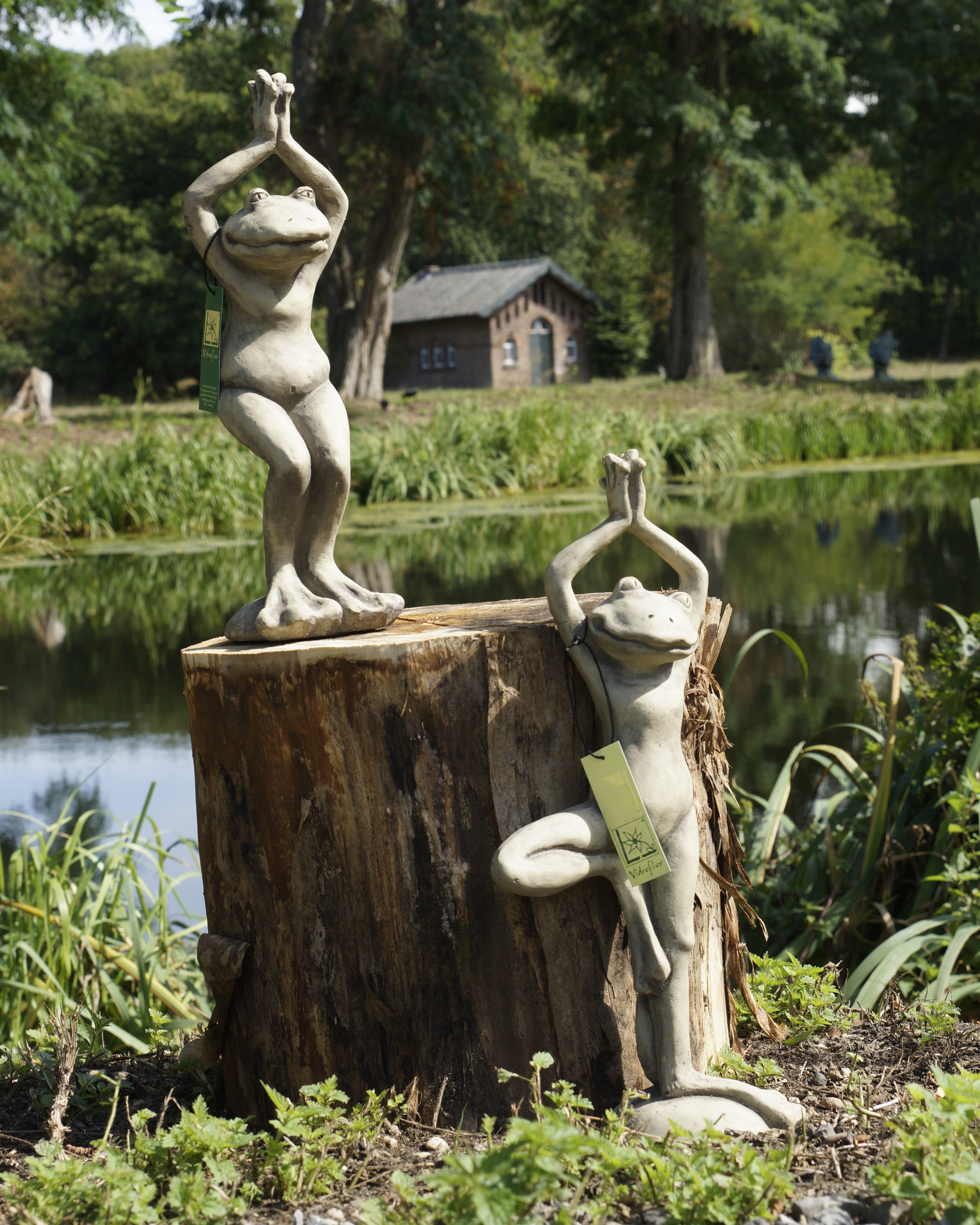 Gartenskulptur | YOGA-FROSCH –  Der Stuhl