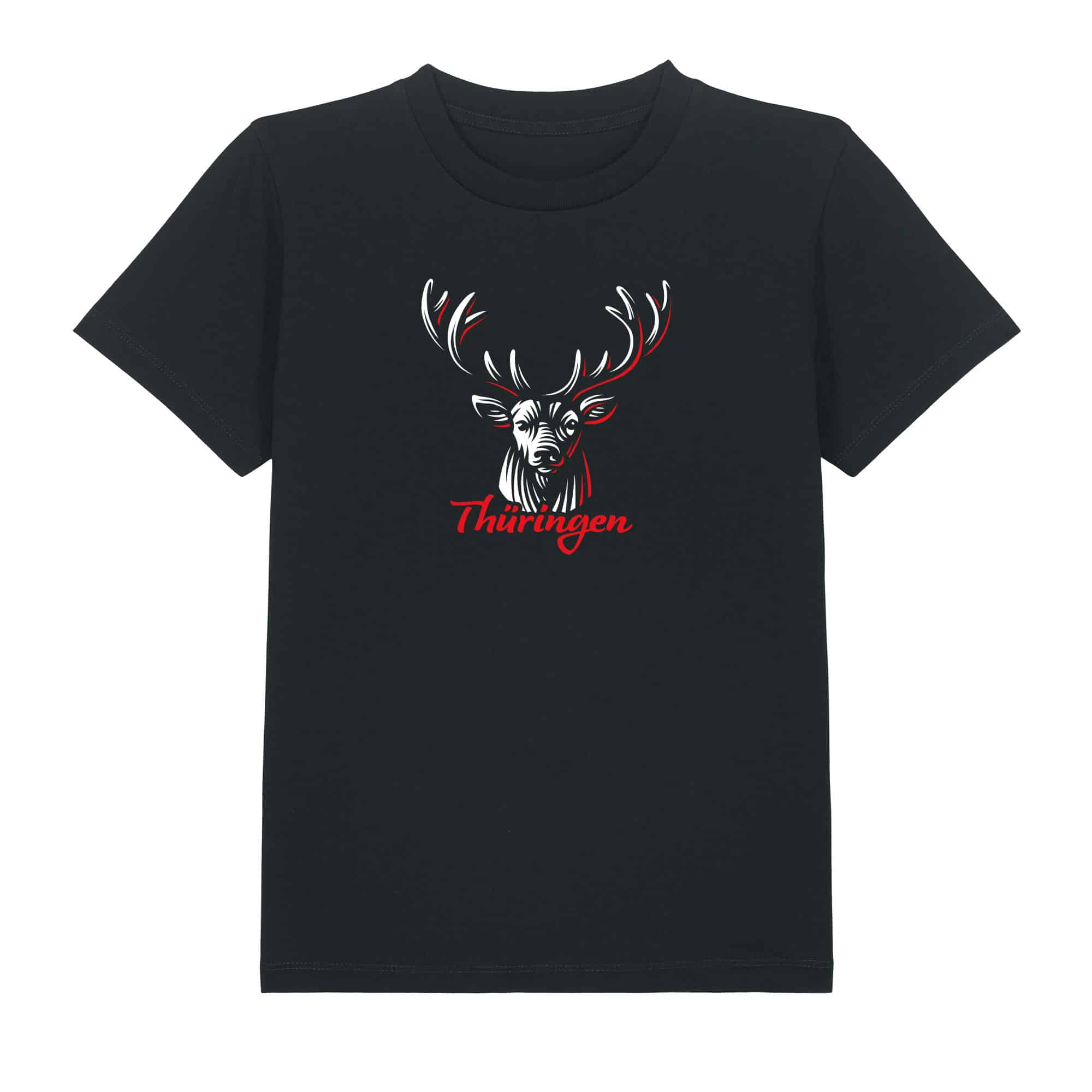 T-Shirt Thüringen Hirsch für Kinder