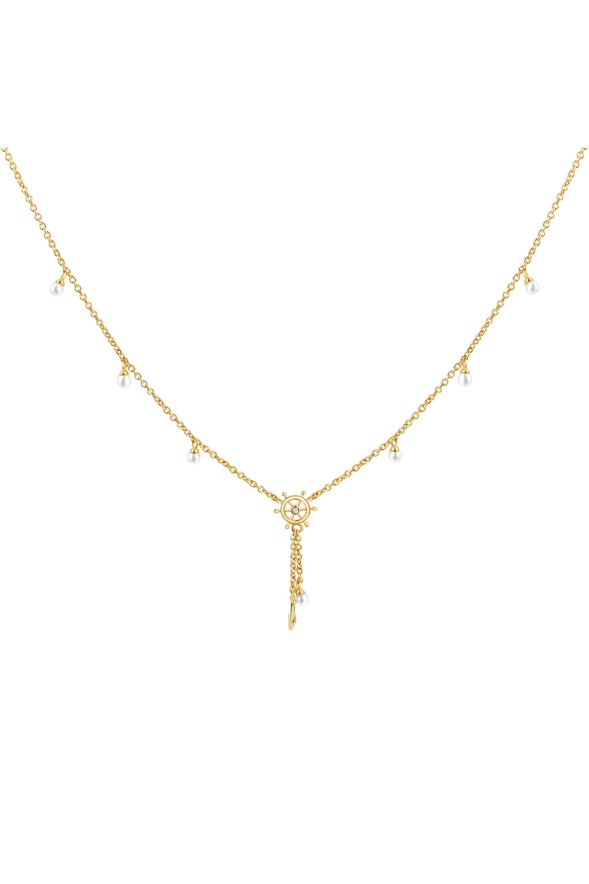 Kette | Sterling Silber vergoldet – Maritim