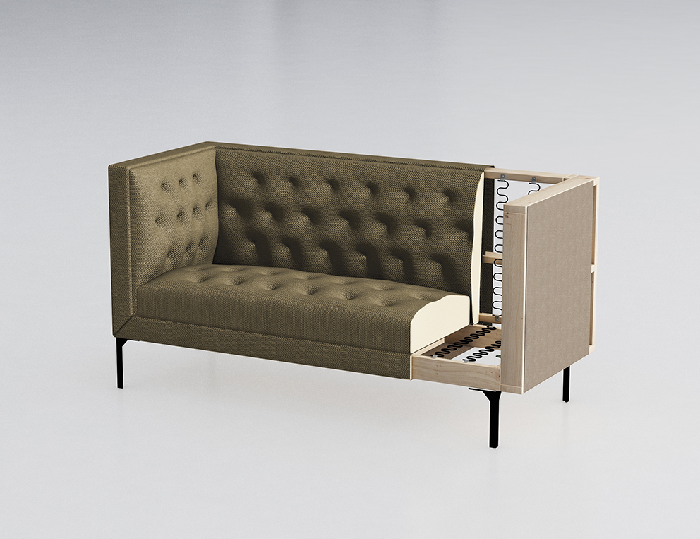 Lounge Sofa | Troia Dreisitzer