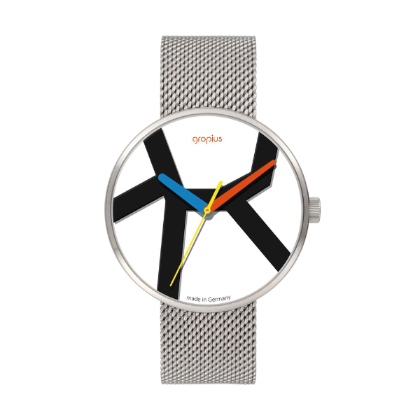 Armbanduhr | schwarz | Move - Walter Gropius