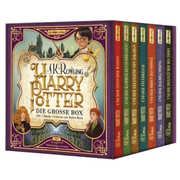 Harry Potter | Jubiläums-Hörbuchedition von Rufus Beck