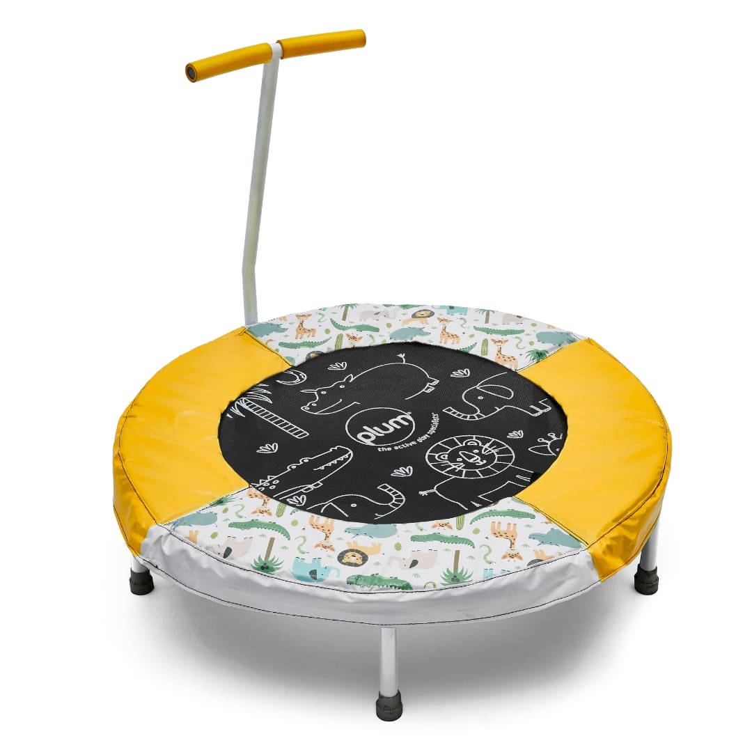 Trampolin "Junior Bouncer" mit Dschungel -Sound 