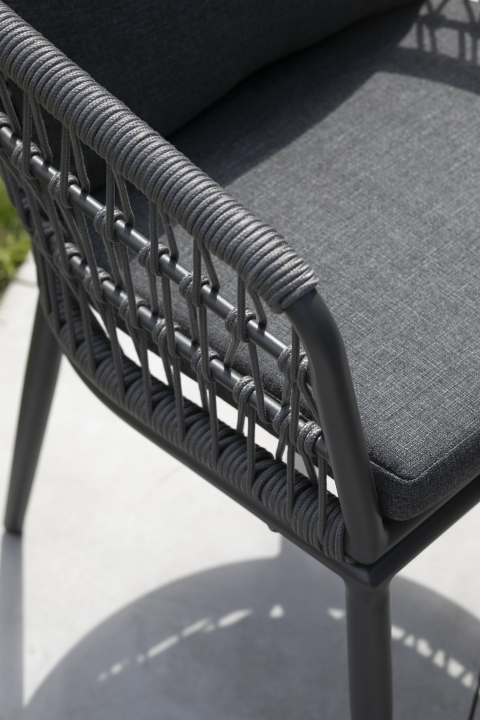 Sitzgruppe | Tisch Livingston rund & Sessel Genua