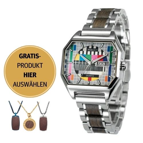 Armbanduhr | Walnussholz – Sendeschluss