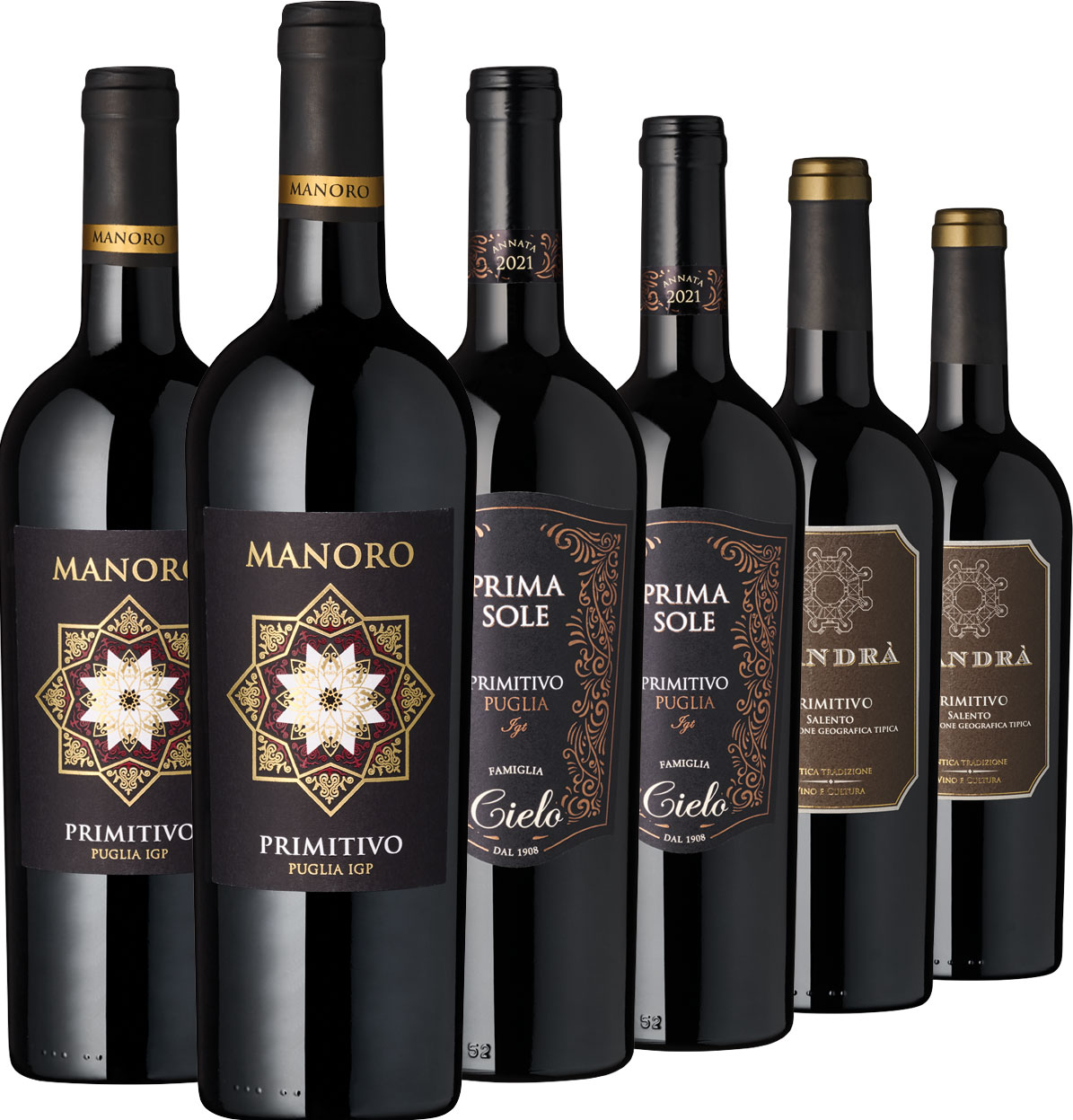 Weinpaket 6er Set | Einfach mal Primitivo