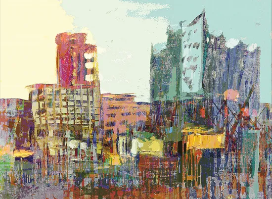 Gemälde | Elbphilharmonie – Asghar Keyhanian