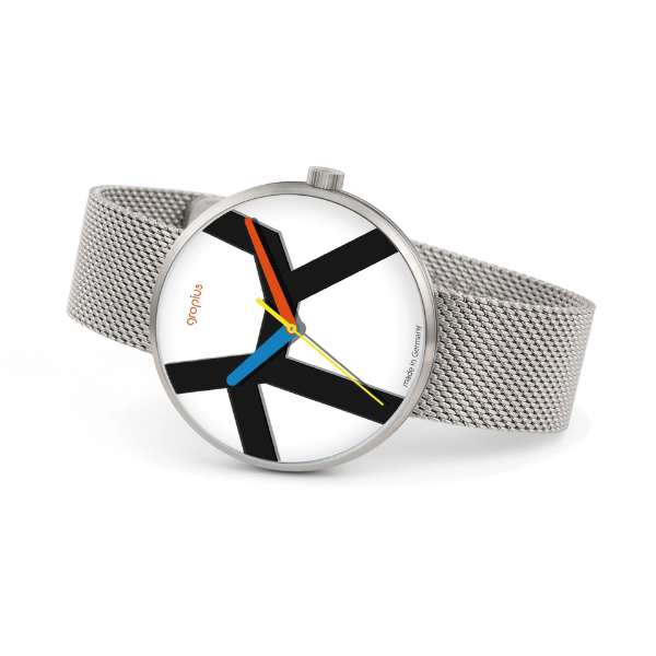 Armbanduhr | schwarz | Move - Walter Gropius