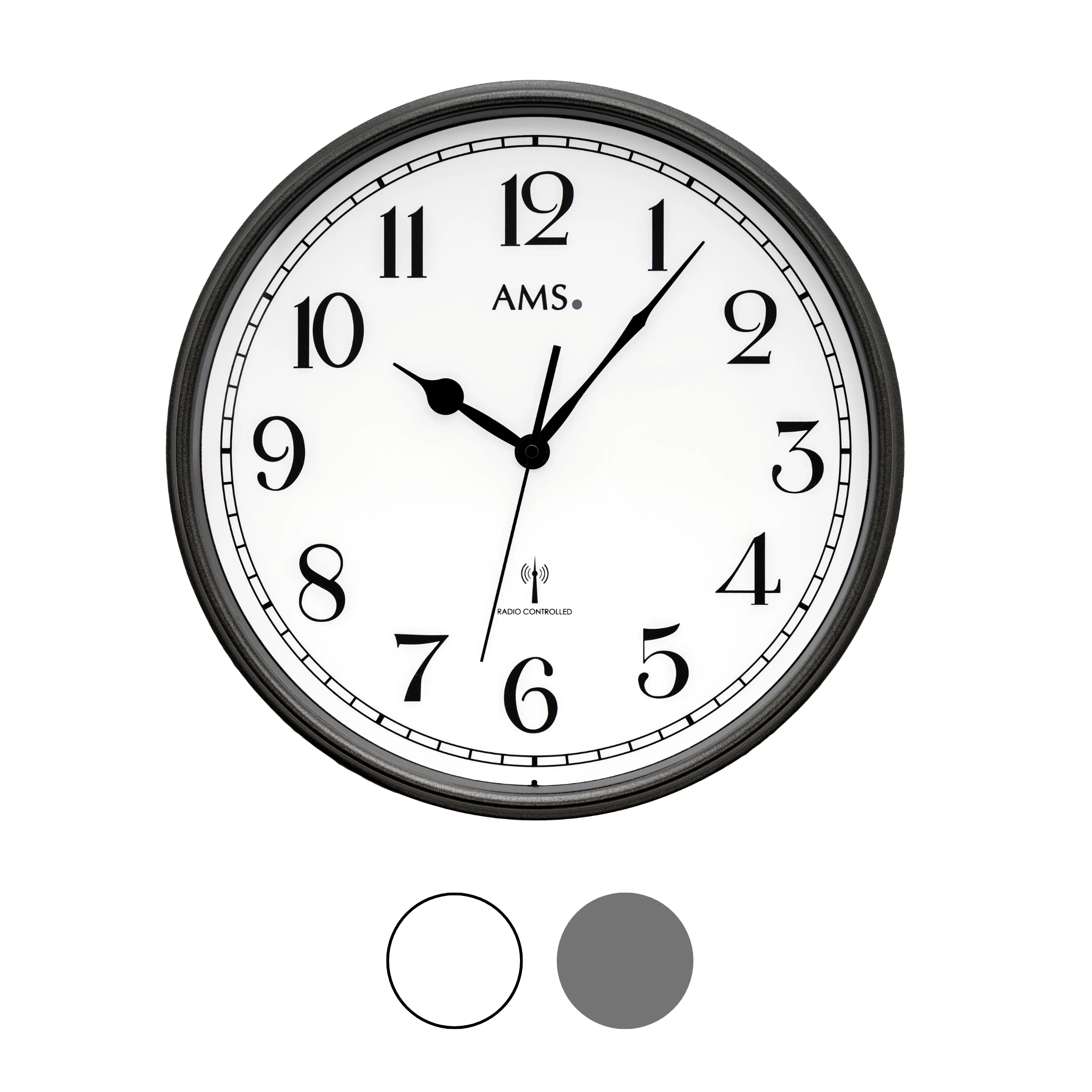 Funk-Wanduhr | Bedrucktes Ziffernblatt