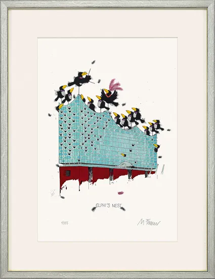 Gemälde | Elphi's Nest (2017) – Michael Ferner