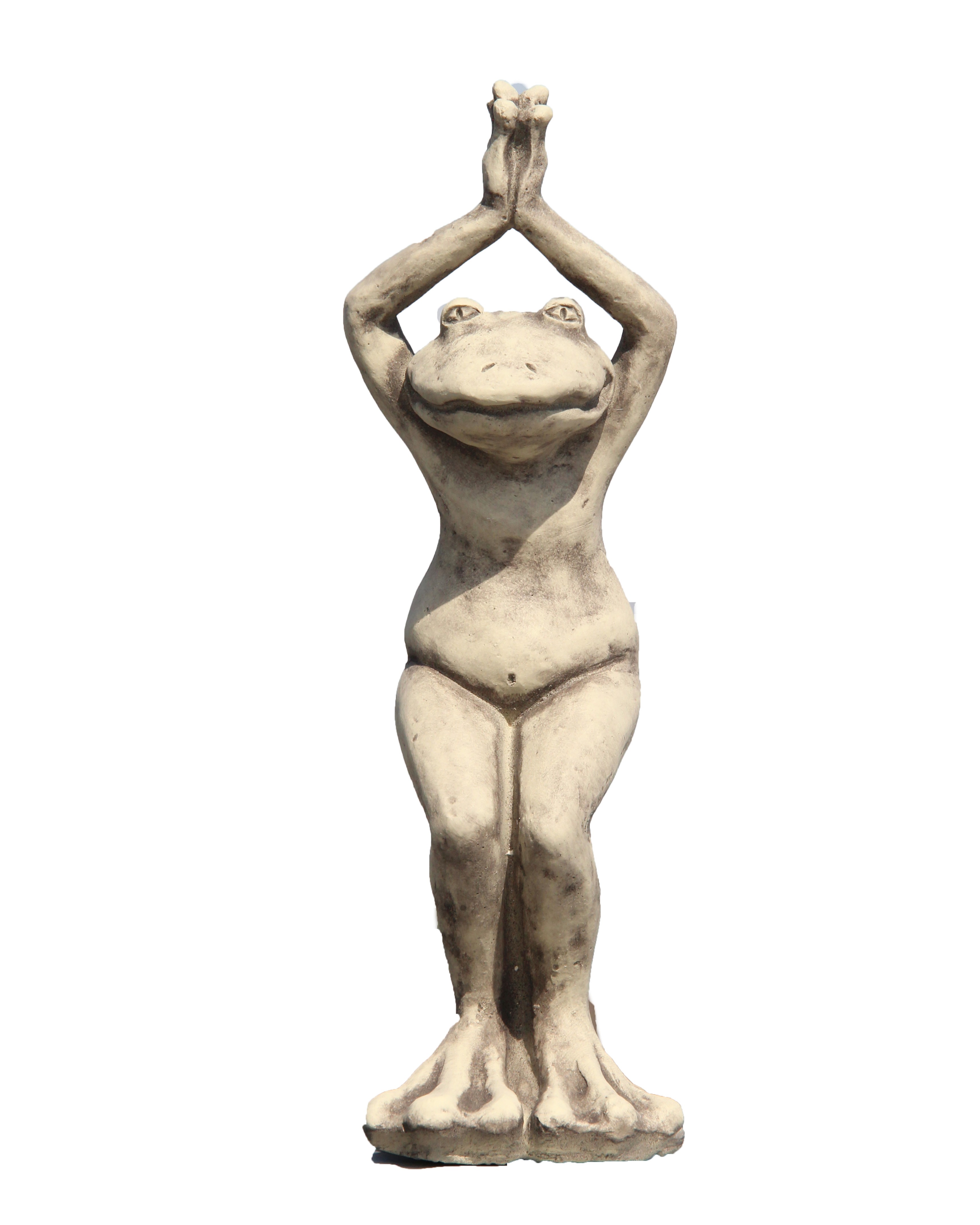 Gartenskulptur | YOGA-FROSCH –  Der Stuhl